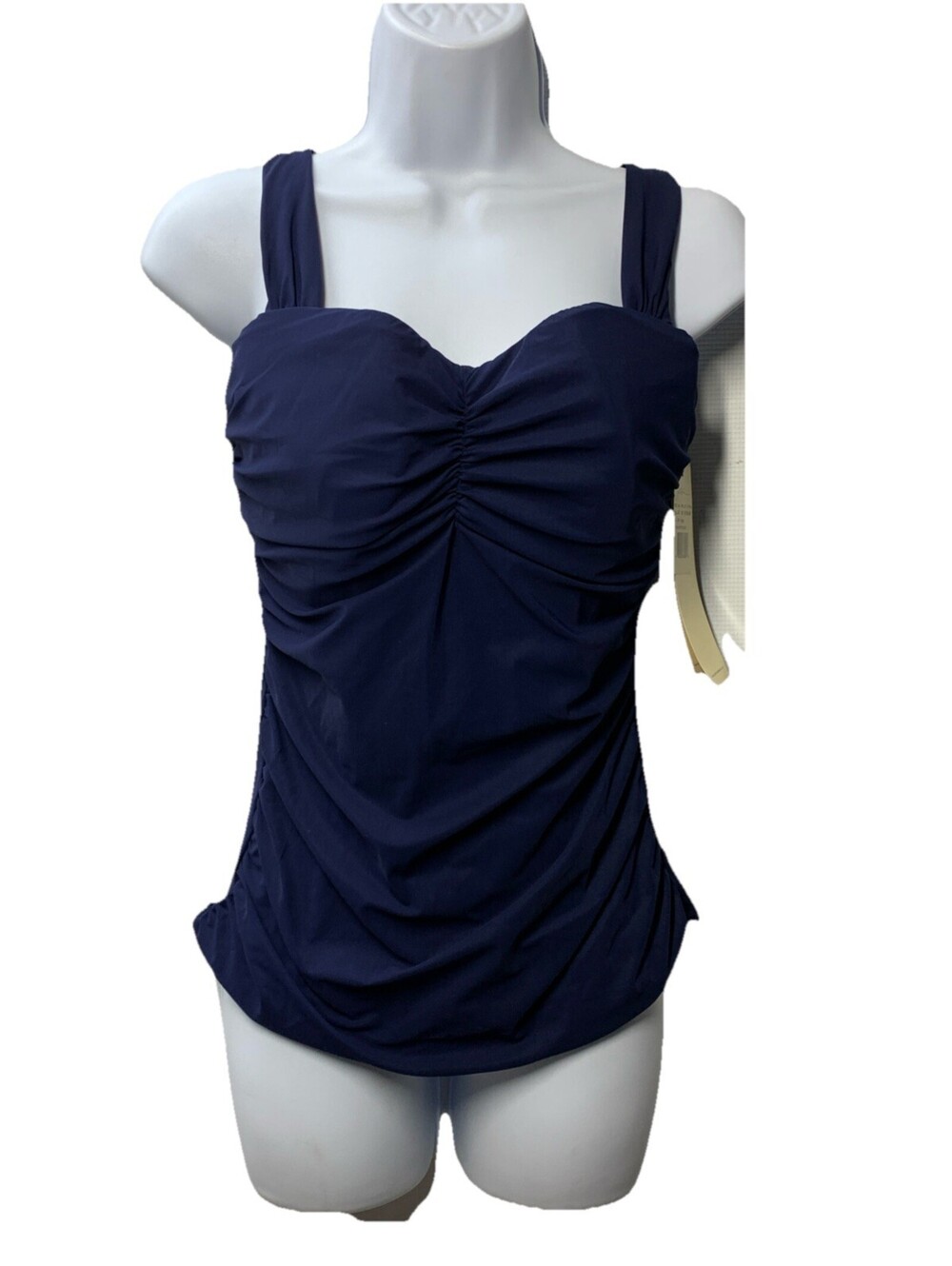 Gottex Women's Sweetheart Cup Sized Top Swimsuit Tankini Top ETT1D18 Size 36D